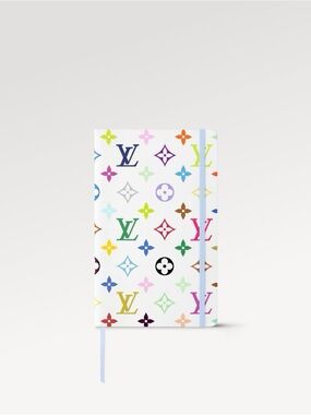 Louis Vuitton Murakami Monogram White Notebook